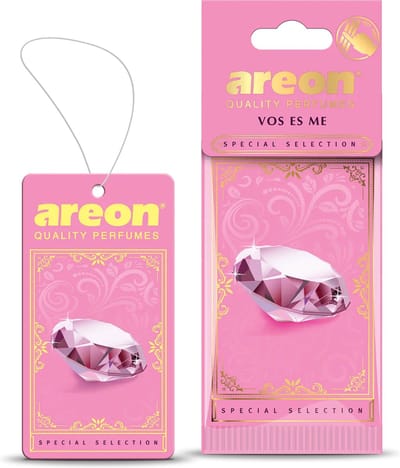 Areon Voes Es Me Autoparfum – Moderne Auto Luchtverfrisser met Frisse en Houtachtige Geur
