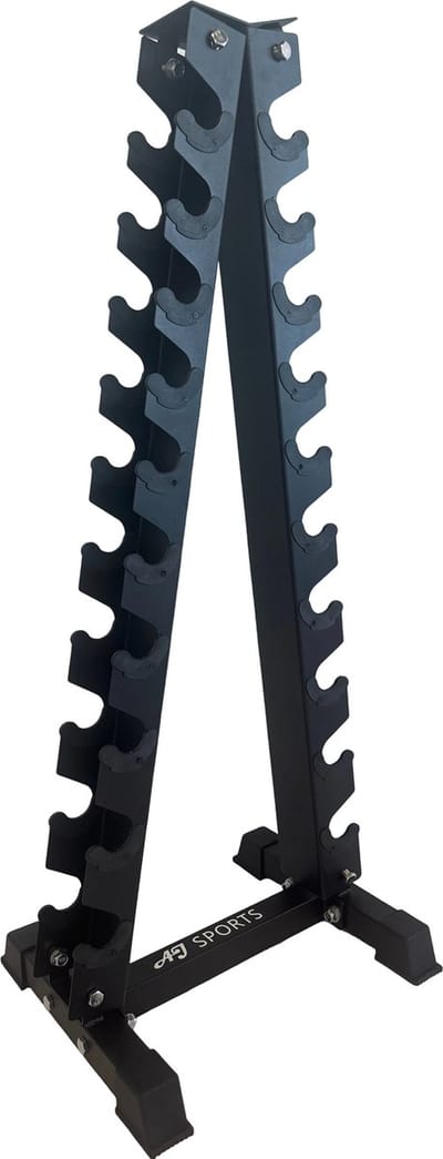 AJ-Sports Dumbell Toren - Dumbbell Rek - Halterrek - Dumbbell Houder - Weight Rack - Tot 250kg Belastbaar
