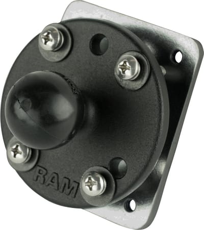 Drill-Down Dashboard B-kogelbasis met steunplaat RAM-B-202-225-2U