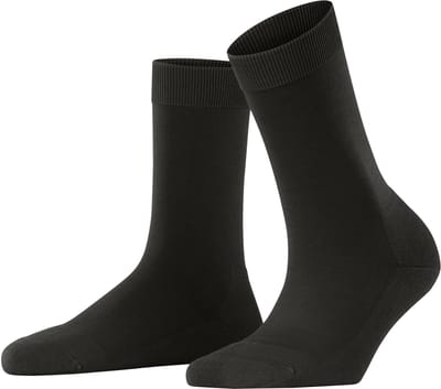 FALKE ClimaWool eenkleurig wol lyocell sokken dames bruin - maat 37-38