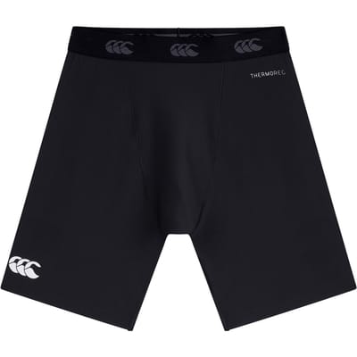 Canterbury Heren Thermoreg Base Layer Shorts (Zwart)