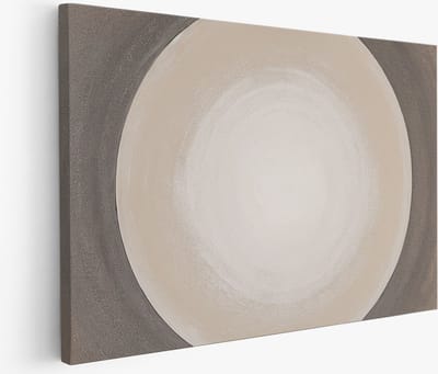 Saammp Muurcirkel Hout - 4 papegaaien op tak - Dieren - Bloemen - Ø 80 - Wandcirkel - Wanddecoratie Cirkel - muurdecoratie Woonkamer - Slaapkamer decoratie - Rond Schilderij
