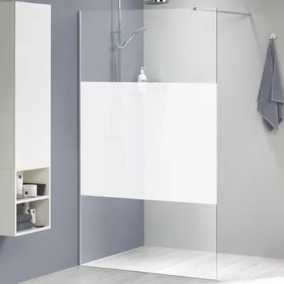 Sealskin Inloopdouche Mix&match 118x200cm - Geborsteld Rvs Profiel - 8 Mm Helder Glas