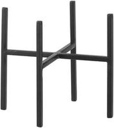 Meubels - Scott Plant Standaard Zwart - L13xb13xh16cm