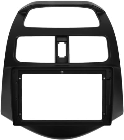 Dailygoods- Dashboardframe Eenvoudige Installatie - 2-Din Vervanging - Stofdicht - Krasbestendig - Perfecte Pasvorm - Voor Spark/Beat 2014 - Radiokader