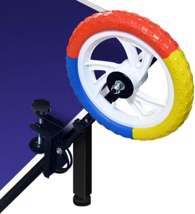 Tafeltennis Baltrainer - Oefenbal Machine - Vaardigheden Verbeteren - In Hoogte Verstelbaar - 39.3 x 31 x 16 cm