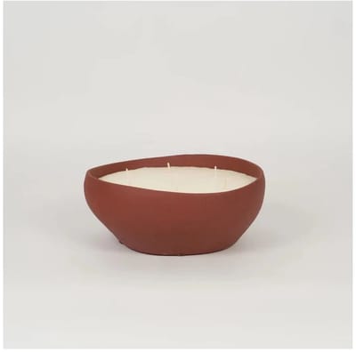 Mon Dada Doteki medium indoor geurkaars burgundy - down to earth