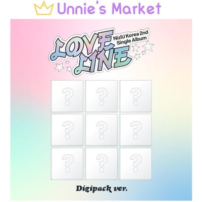 NiziU - LOVE LINE Digipack ver. / Koreaans 2e Single Album RANDOM 3EA
