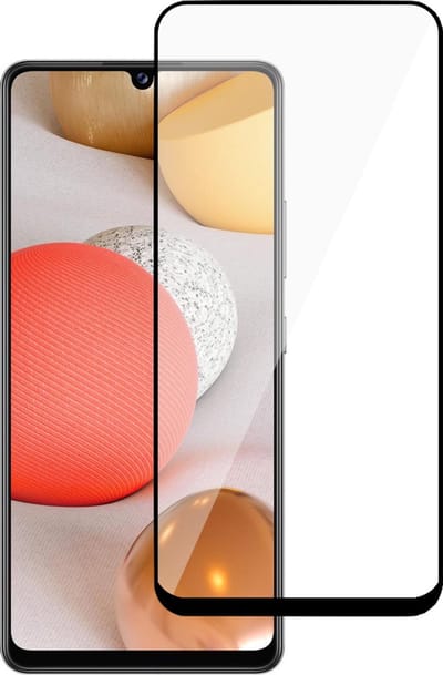 Screenprotector geschikt voor Samsung A42 - FullGuard Glas Screen Protector