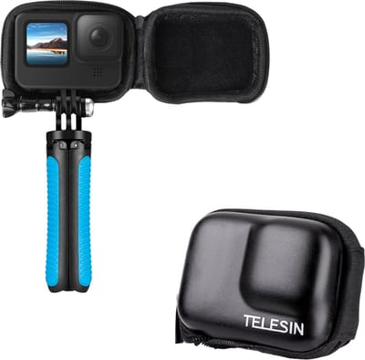 Telesin waterafstotende Opberghoes voor GoPro 9 / 10 / 11 / 12 / 13 - Beschermhoes GoPro - Zwart