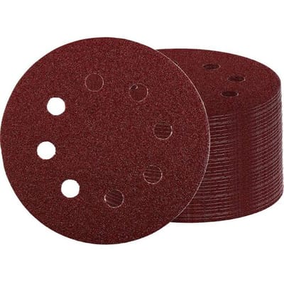 Einhell 492160 Schuurpapier voor excentrische schuurmachine Korrelgrootte (num) 40 (Ø x h) 125 mm x 13 cm 100 stuk(s)