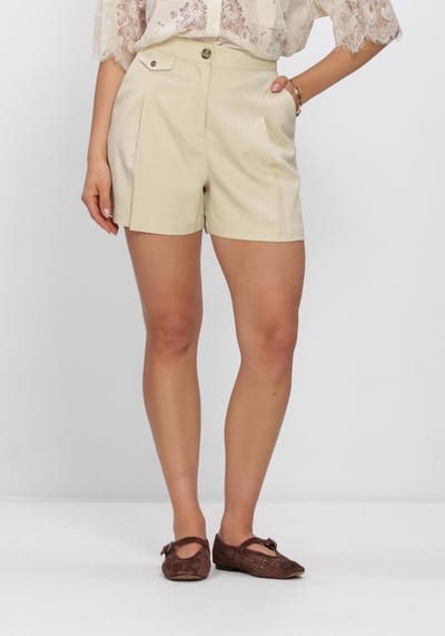 EDITED Sissy Shorts Broeken Dames - Zand - Maat 36