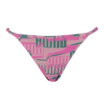 Puma Dames/Dames Repeat Logo Side Tie Bikinibroekje (Roze)