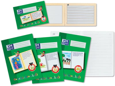 Oxford 100050092 schrijfblok & schrift Groen A4