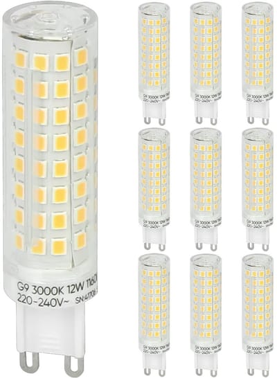 LED line LITE LED Insteeklamp G9 - 12W (vervangt 100W) - 1160lm - Ø19mm - 230V - Energiezuinig - 10 stuks