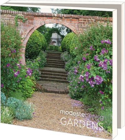 Kaartenmapje met env, vierkant: Gardens, Modeste Herwig