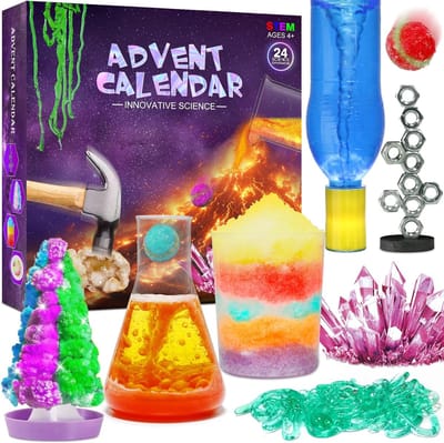 Equivera Adventskalender Kinderen - Cadeau voor Kinderen - Cadeau voor de Feestdagen - Adventskalender