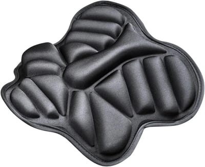 Motorfiets Zitkussen - Motorzadelhoes - Comfortabel Rijden - Schokabsorberend - 28.5x28 cm - Zwart