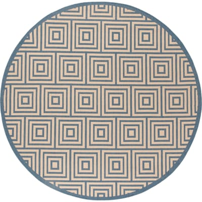 Buitenkleed Perissa Rond | Safavieh
