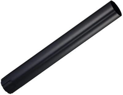 Zinken afvoerbuis 80 cm Zwart Ø 87 mm | Per stuk