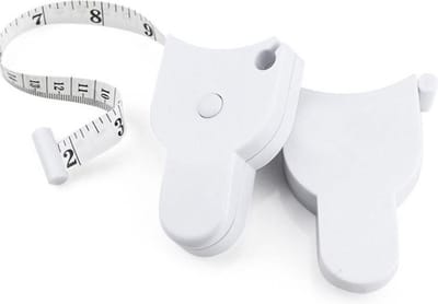 Premium Meetlint Lichaam - Rolmaat - BMI - Kleding - Omtrek Meter - Multifunctioneel - Meten - 150 CM - 60 Inch - Wit