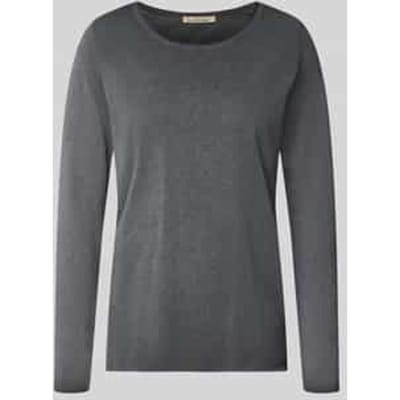Longsleeve met ronde halsuitsnijding