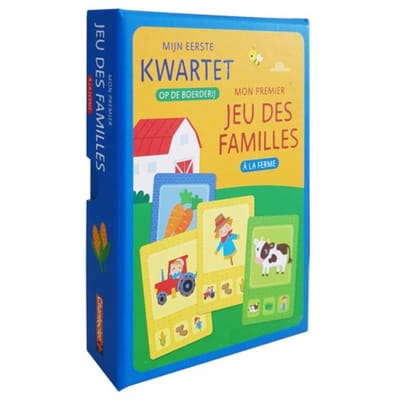 Mijn Eerste Kwartet - Op De Boerderij / Mon Premier Jeu Des Familles - A La Ferme - ZNU