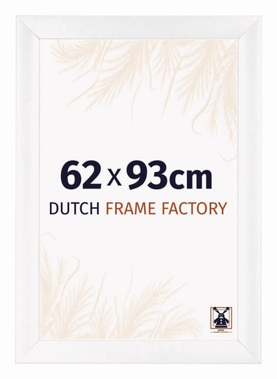 Fotolijst 62x93 cm - MDF - Wit Mat - Praag