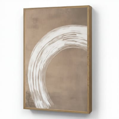 Wandlamp 60x90 cm - Oplaadbaar - Verf - Bruin - Japandi - Wandlampen binnen woonkamer - Slaapkamer lamp - Decoratieve nachtlamp - Vloerlamp draadloos