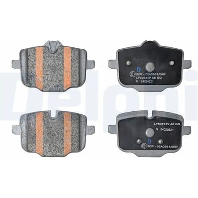 Remblokset, schijfrem DELPHI LP5051EV