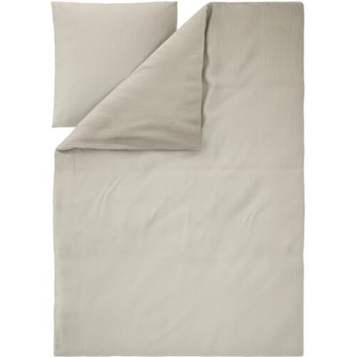 LIVARNO Mousseline dekbedovertrek 140 x 200 cm (Beige)