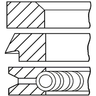 Goetze Engine Zuigerveren set GOETZE 08-106507-00