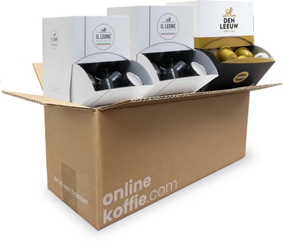 Nespresso Compatible Cups Koffiepakket - 240 Koffiecapsules - Koffiecups - Koffieproeverij - Geschikt voor Alle Nespresso Machines - Den Leeuw Koffie - Il Leone Espresso