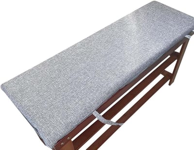 Bankkussen - Zitkussen Terras - Buiten Zitten - Antislip Bevestiging - 200x40x5 cm - Kleur 2