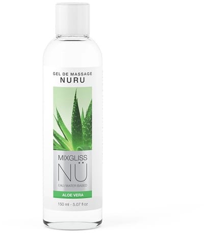 Mixgliss - Aloë Vera Nu massage- en glijmiddel - Waterbasis - 150ml