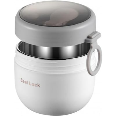 600ML Roestvrijstalen Lunchbox Warme Eten Fles Soepbewaring Vacuüm Thermische Pot Thermos Containers Bento Lunchboxen Voor Kinderen plastic