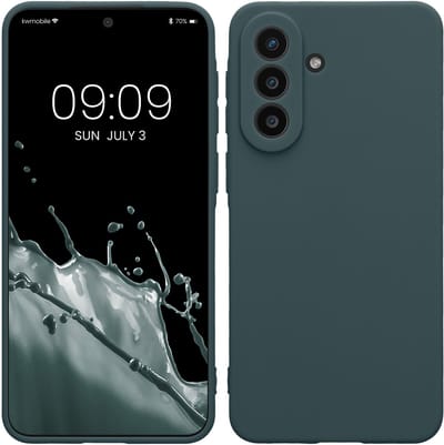 kwmobile telefoonhoesje geschikt voor Samsung Galaxy A57 5G - Hoesje voor smartphone - Precisie camera uitsnede - In leisteen