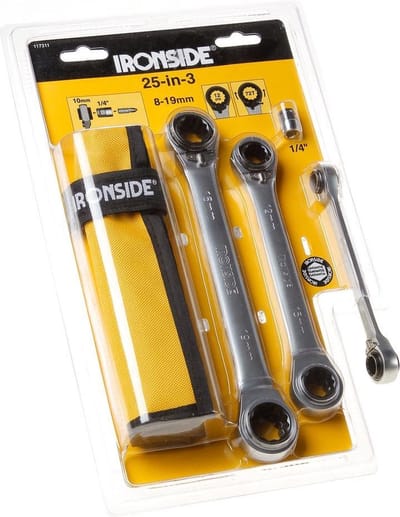 Ironside Ratelsleutelset  8 t/m 19 3-delig