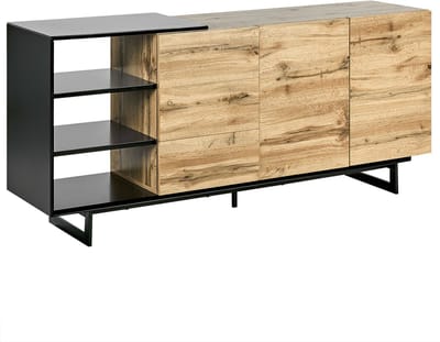 FIORA - Sideboard - Lichte houtkleur - MDF