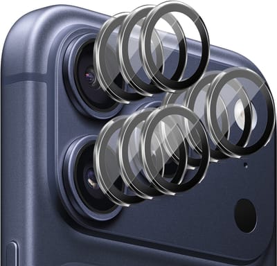 Camera Screenprotector geschikt voor iPhone 17 Pro - 3x Volledig Dekkend Glas Screen Protector