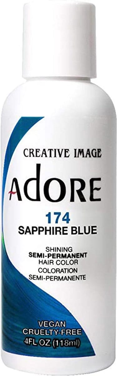 Semi Permanent Hair Color 174 - Sapphire Blue