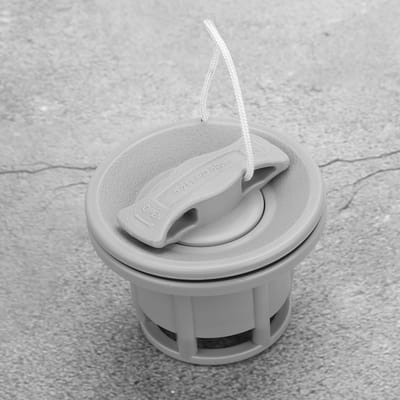 Vervangende PVC-luchtventieldop voor opblaasboten, dinghy's, kajaks en kano's gray