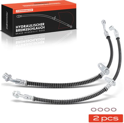 Frankberg 2x remslang voor links/rechts voor KIA Rio II 1.4L 1.5L 1.6L