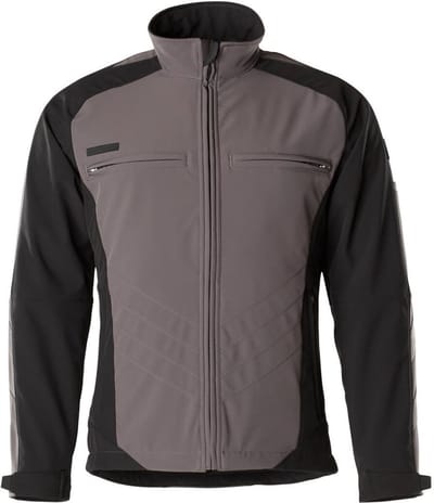 Mascot Unique Softshell jas 12002-149 - Antraciet/Zwart - 2XL