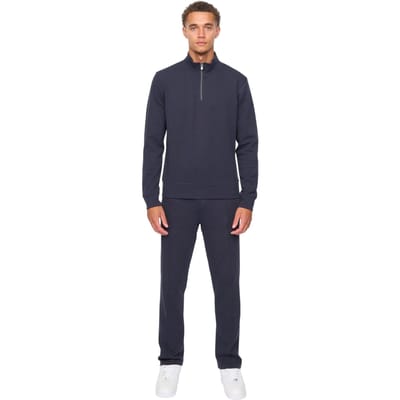 Duck and Cover Mannen Slellmoore Trainingspak Set (Marineblauw)