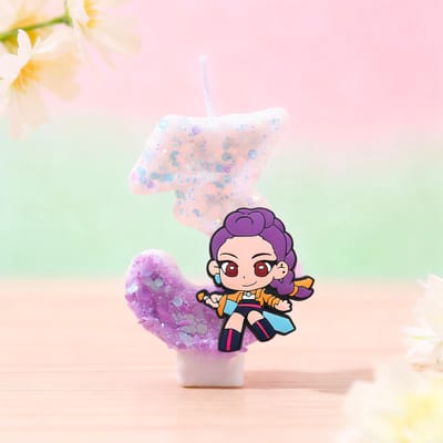 Mooie Kpop Demonenjager Thema Kaarsen voor Verjaardagsfeestjes van Kinderen van 5-9 Jaar Prachtige Taartdecoraties Feestartikelen