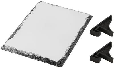 Dailygoods- Fotolijst 15x20cm - Hartvormige Rock - DIY Fotolijst - Waterdicht - UV-bestendig - Duurzaam Rotsmateriaal - Sublimatie Fotolijst