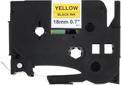 Brother TZ-641 - Labeltape - Huismerk Compatible - Geschikt voor Brother PT-1300 PT-1400 PT-1500 PT-1500PC PT-1600 PT-1700 PT-1750 PT-1750SC PT-1800 PT-1810 PT-1830 PT-1830C - TZE-641 LT-641 alternatief - Brother labeltape
