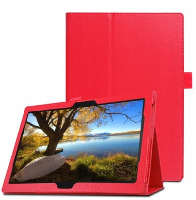 EtuiTab - Stand Hoes - Lenovo Tab P11 - Rood - Kunstleer
