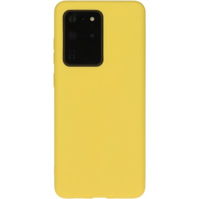 Mocaa Samsung Galaxy S20 Ultra Telefoonhoesje Slim-Fit  Geel